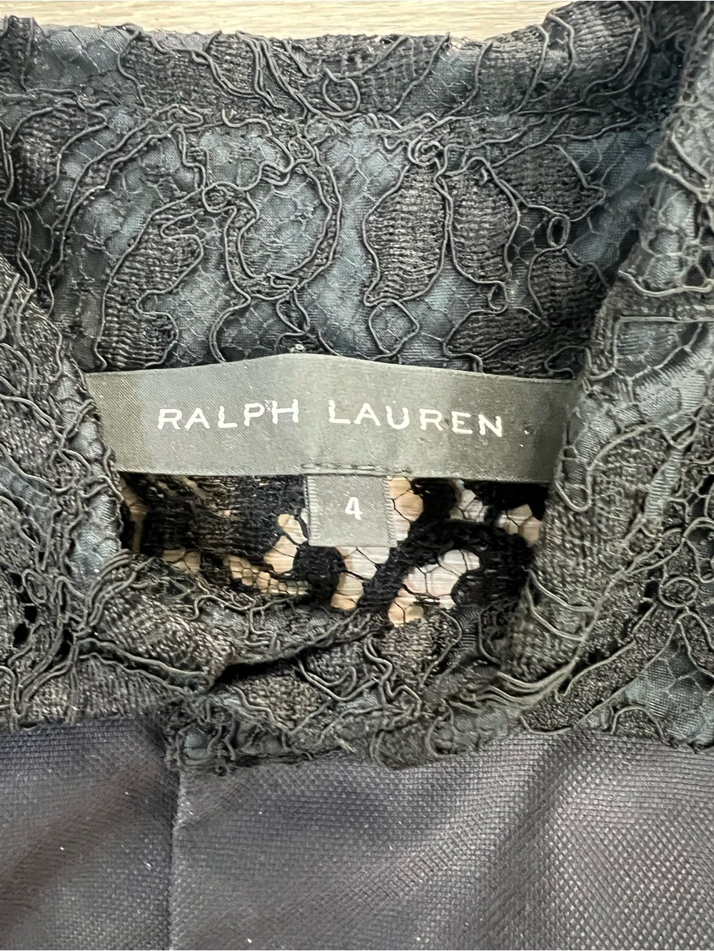 Ralph Lauren Lace Blouse - Picture 2 of 3